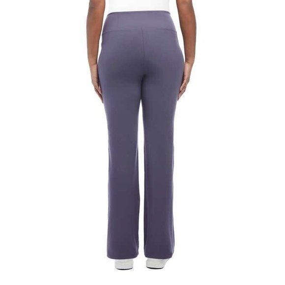 NWT Jockey Womens Cross Waist Yoga Pants Athleticwear Plum Size M $60 UU007 - Picture 2 of 2
